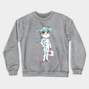 Nyan Nyan Nurse Crewneck Sweatshirt